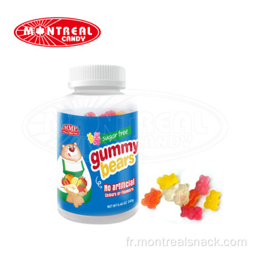 Bonbons gommeux sucrés sans sucre